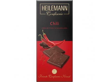 Heilemann Hořká čokoláda s chilli 80g