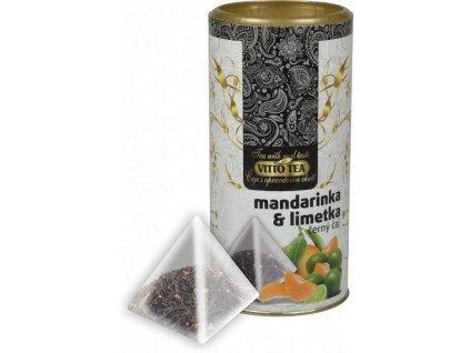 Vitto Tea Černý čaj Mandarinka, limetka 15 x 1,5g