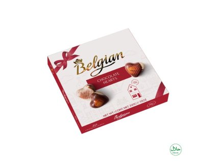 belgian cokoladova srdicka bonboniera