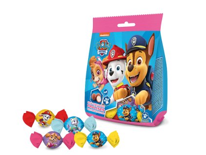 paw patrol pralinky mlecna cokolada mlecny krem