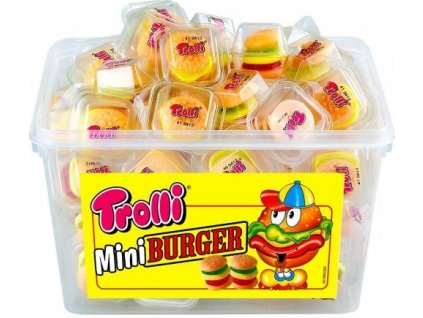 Trolli Mini burger želé 60x10g