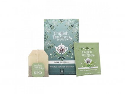 ets bily caj matcha a skorice mandala 20 sacku