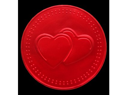 Gunz Čokoládová červená medaile srdce 21,5g