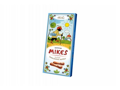 Carla Chocolate mléčné čokoládové jazýčky Kocour Mikeš 50g