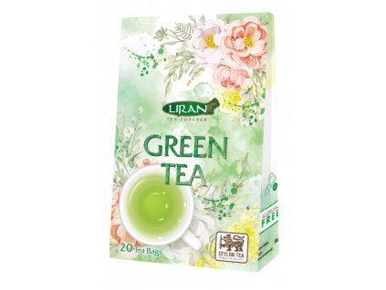 liran green tea zeleny caj sacky