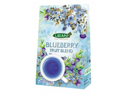 Liran Blueberry Fruit tea Bylinný modrý čaj 20x2g