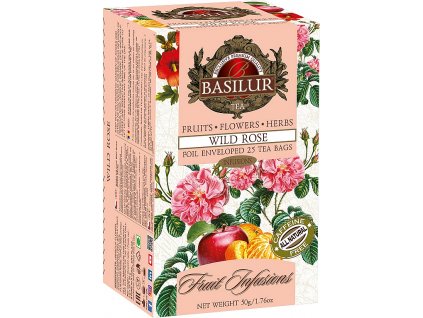 Basilur Fruit Wild Rose přebal 25x2g