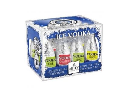 Abtey Ice Vodka Tmavá čokoláda plněná likérem 108g