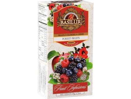 Basilur Fruit Forest Fruits nepřebal 25x2g