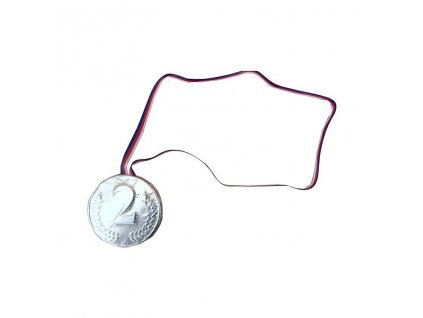 Stříbrná Čokoládová medaile  '2'  40g