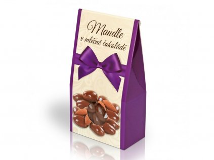 mandle mlecna cokolada