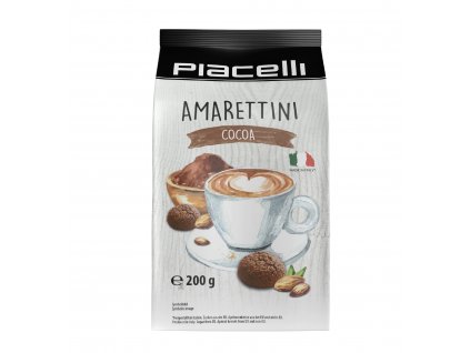 Amarettini Italské kakaové sušenky 200g