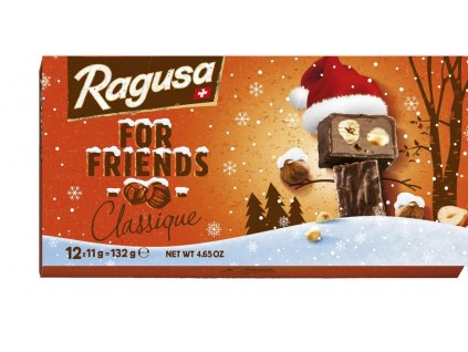 Vánoční Ragusa For Friends  Mléčná čokoláda 132g