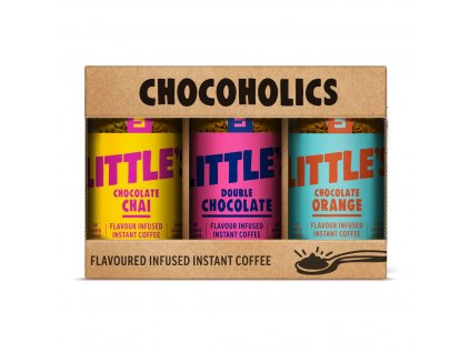 Littles Chocoholics Dárkové balení Instantní kávy 3x50g