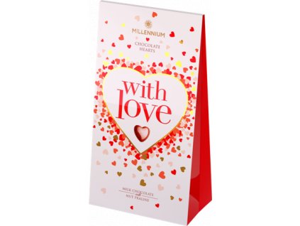 valentynska bonboniera cokoladova srdicka millennium