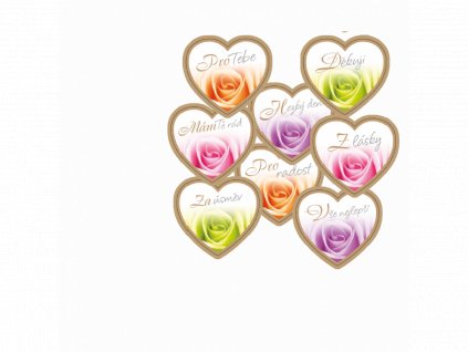 nugatove srdce ruze vzkaz