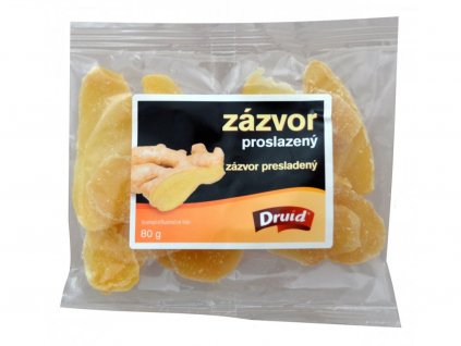 Druid Proslazený Zázvor 80g