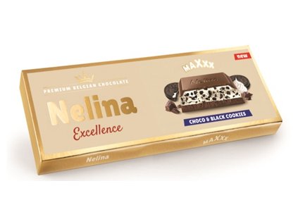 Nelina Maxxx Čokoláda tmavé sušenky 250g