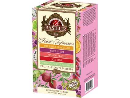 basilur ovocny caj fruit infusions mix