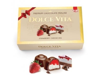 Nelly Bonboniéra Strawberry cheesecake 150g