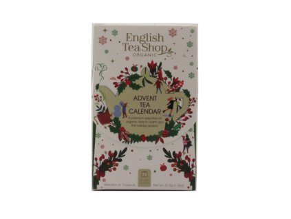 English Tea Shop Adventní čajový kalendář 25 sáčků bílá krabička