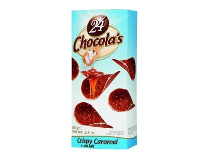 Hamlet Čokoládové chipsy Karamel, mořská sůl 80g