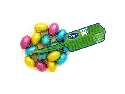 cokoladova mala vajicka barevna only sitka