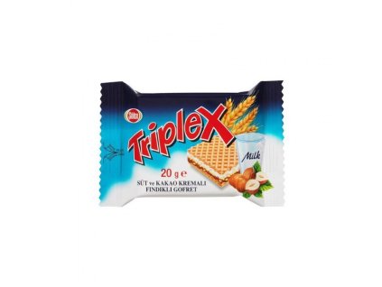 triplex oplatka mlecny krem orisky solen