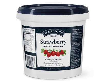 St.Dalfouf Jahodová pomazánka 2,5kg Záruka min.trv.9/2025
