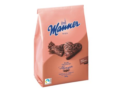 manner wafer hearts rum truffle