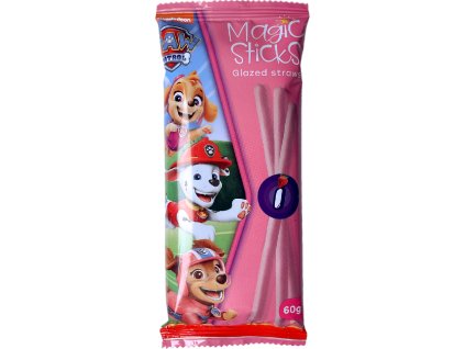 paw patrol magic sticks tycinky jahodova prichut fast e36336