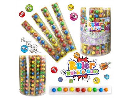ruler bubble gum zvykacka lista fast c2660b