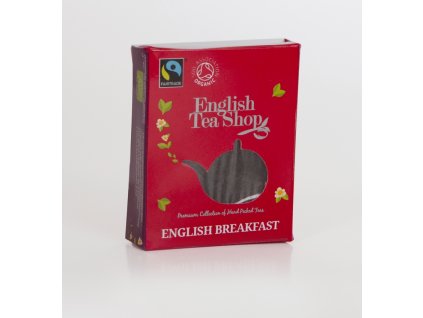 English Tea Shop Certifikovaný bio a fairtrade čaj English breakfast 1 sáček pyramidového čaje