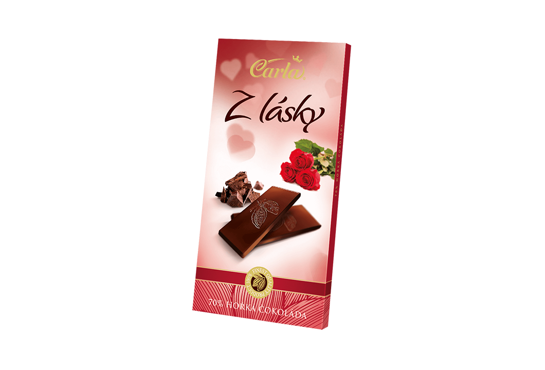 Carla Z lásky 70% hořká čokoláda 80g