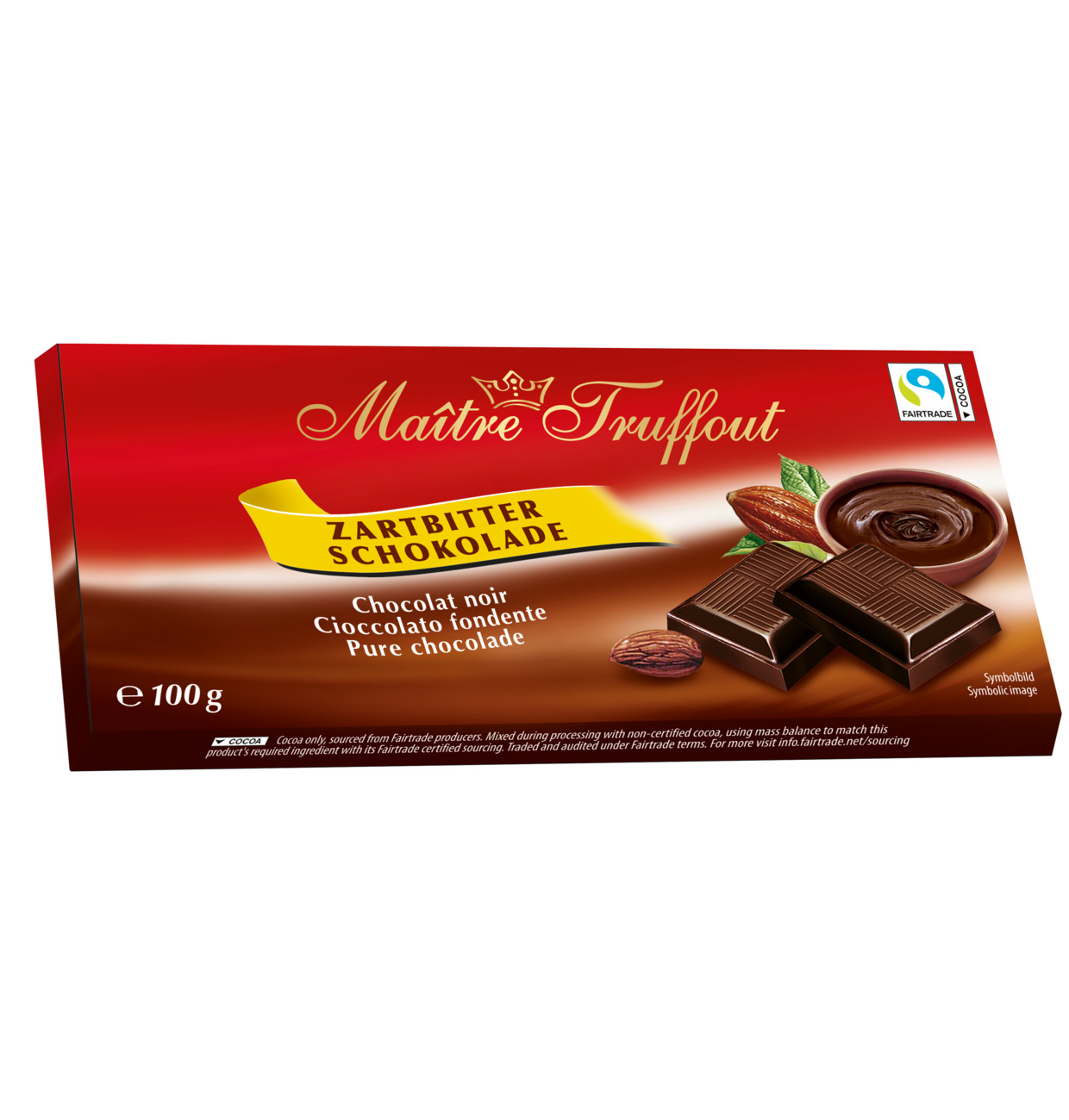 Maitre Truffout Hořká čokoláda 100g