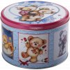 Jacobsens čokoládové sušenky v plechové dóze Teddy Bear 300g
