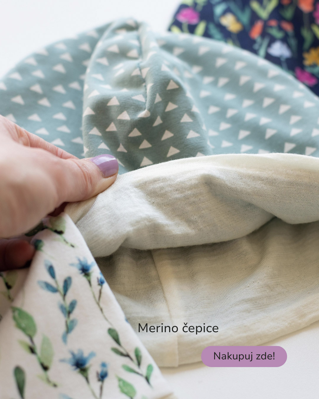 Merino čepice