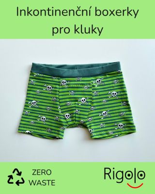 Boxerky pro kluky s lebkami ☠☠☠ Jsou k nerozeznání od běžného prádla , ale jsou NEPROPUSTNÉ 💦😎 #vyrobenovcesku #ceskafirma...