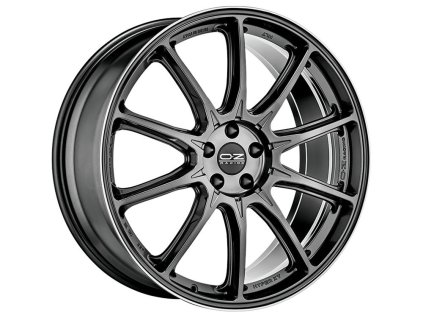 Alu kola OZ HYPER XT HLT 22x10 5x108 ET37 STAR GRAPHITE DIAMOND LIP