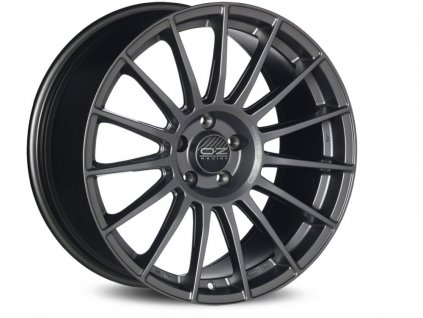 Alu kola OZ SUPERTURISMO LM 19x8,5 5x108 ET45 MATT GRAPHITE SILVER LETTERING