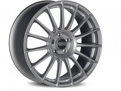 Alu kola OZ SUPERTURISMO LM 19x8,5 5x110 ET40 MATT RACE SILVER BLACK LETTERING