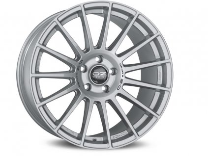 Alu kola OZ SUPERTURISMO DAKAR 20x10 5x112 ET26 MATT RACE SILVER BLACK LETTERING