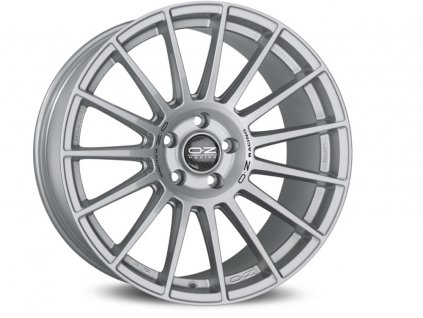 Alu kola OZ SUPERTURISMO DAKAR 20x8,5 5x114,3 ET40 MATT RACE SILVER BLACK LETTERING