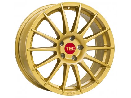 Alu kola TEC Speedwheels AS2 17x7J 4x100 ET42 CB64 gold