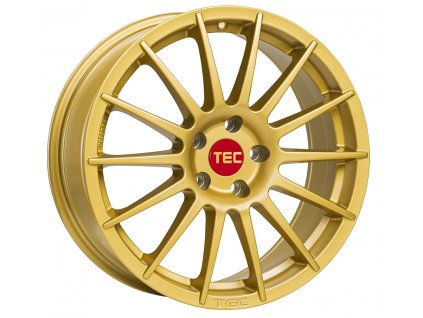 Alu kola TEC Speedwheels AS2 19x8,5J 5x114,3 ET40 CB72,5 Gold