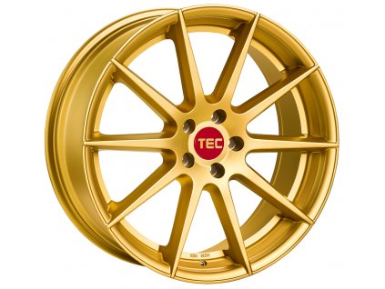 Alu kola TEC Speedwheels GT7 21x9J 5x130 ET51 CB71,6 gold