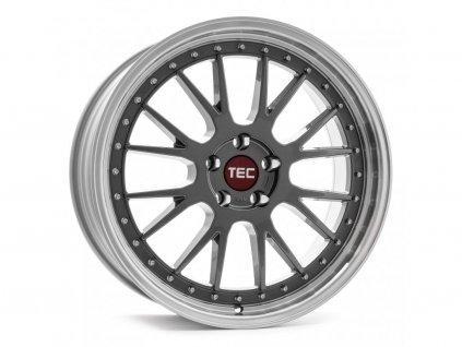 Alu kolaTEC Speedwheels GT EVO 18x8J 4x108 ET18 CB65,1 titan-polished-lip