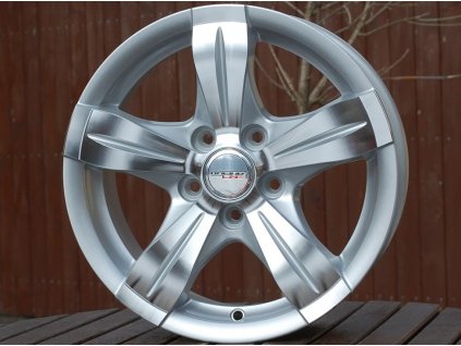 Alu kola design RS Wheels 14x6 5x100 ET35 73,1 stříbrné
