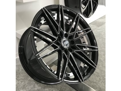 Alu kola EURO Racing wheels 20x10 5x120 ET38 72.56 Black