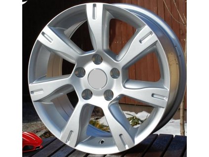 Alu kola design Renault 17x7,5 5x114,3 ET35 66,1 stříbrné